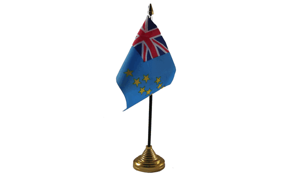 Tuvalu Table Flags